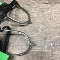JUNIORS POW Spurs, narrow Leather Spur Straps *xc, clean, mnr scuffs *straps: like new