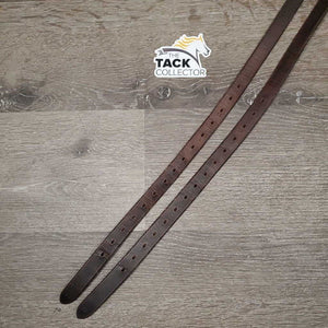 CHILDRENS Narrow Stirrup Leathers *vgc/gc, rubs, clean, scrapes, dents, stains