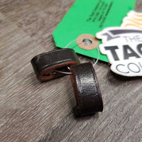 2 Leather Keepers, bag *like new
