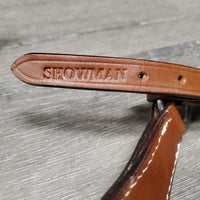 Stamped Headstall, Split Reins, Breastcollar, extra browband, snaps *like new/xc
