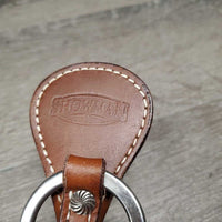 Stamped Headstall, Split Reins, Breastcollar, extra browband, snaps *like new/xc
