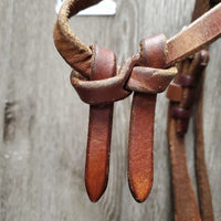 Thick Leather Headstall "CCHA 2003"., laces *vgc, mnr scrapes, clean
