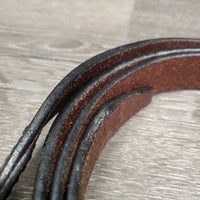 Leather Lead Shank, 9" Chain *xc/like new
