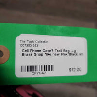 Cell Phone Case? Trail Bag, Lg Brass Snap *like new