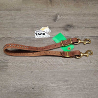 Tie Down? Strap, rivets, 2x brass snaps, 2x conway buckles *vgc, clean, stains, xholes, mnr scratches