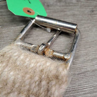 19 String Wool Cinch, 2x D Rings, Square Roller Buckles *xc, clean, mnr rusty
