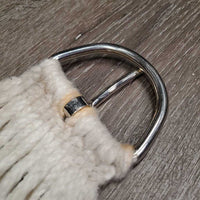 14 Cotton String Cinch, 2x D Rings *vgc, clean, mnr bare spots, hair & rust
