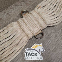 27 Nylon String Cinch, 2x D Rings *gc, rusty, dingy, clean, hairy