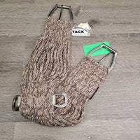 27 String Alpaca Cinch, roller buckles, 2x D Rings *xc, clean, mnr hair & pulled edges
