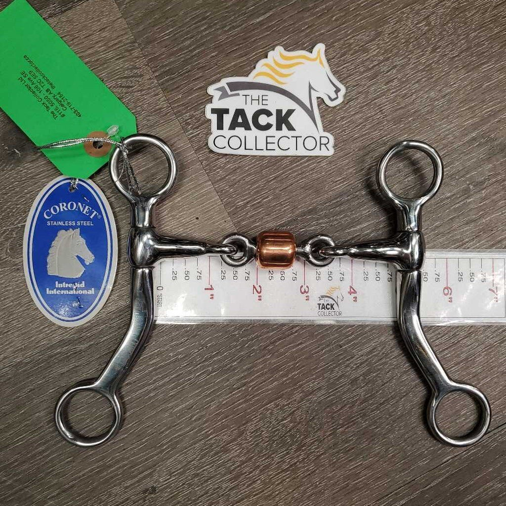 SS Tom Thumb Western Bit, Center Copper Roller, bag *like new