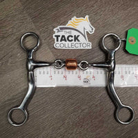 SS Tom Thumb Western Bit, Center Copper Roller, bag *like new