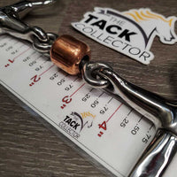 SS Tom Thumb Western Bit, Center Copper Roller, bag *like new
