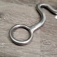 High Port Hinged S-Shank Correctional Western Reining Collection Bit *like new