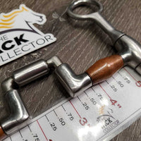High Port Hinged S-Shank Correctional Western Reining Collection Bit *like new