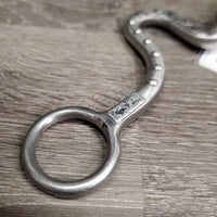 High Port Hinged S-Shank Correctional Western Reining Collection Bit *like new