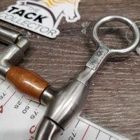 High Port Hinged S-Shank Correctional Western Reining Collection Bit *like new