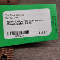 Nylon Latigo *like new, no lace
