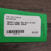 Nylon Latigo *like new, no lace
