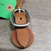 Smooth Western Leather Spur Straps *vgc, clean, mnr stains & scratches
