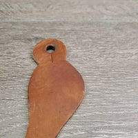 Smooth Western Leather Spur Straps *vgc, clean, mnr stains & scratches
