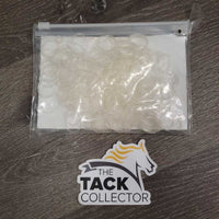 Silicone Braiding Elastics, Bag *new, 2/3rd full?
