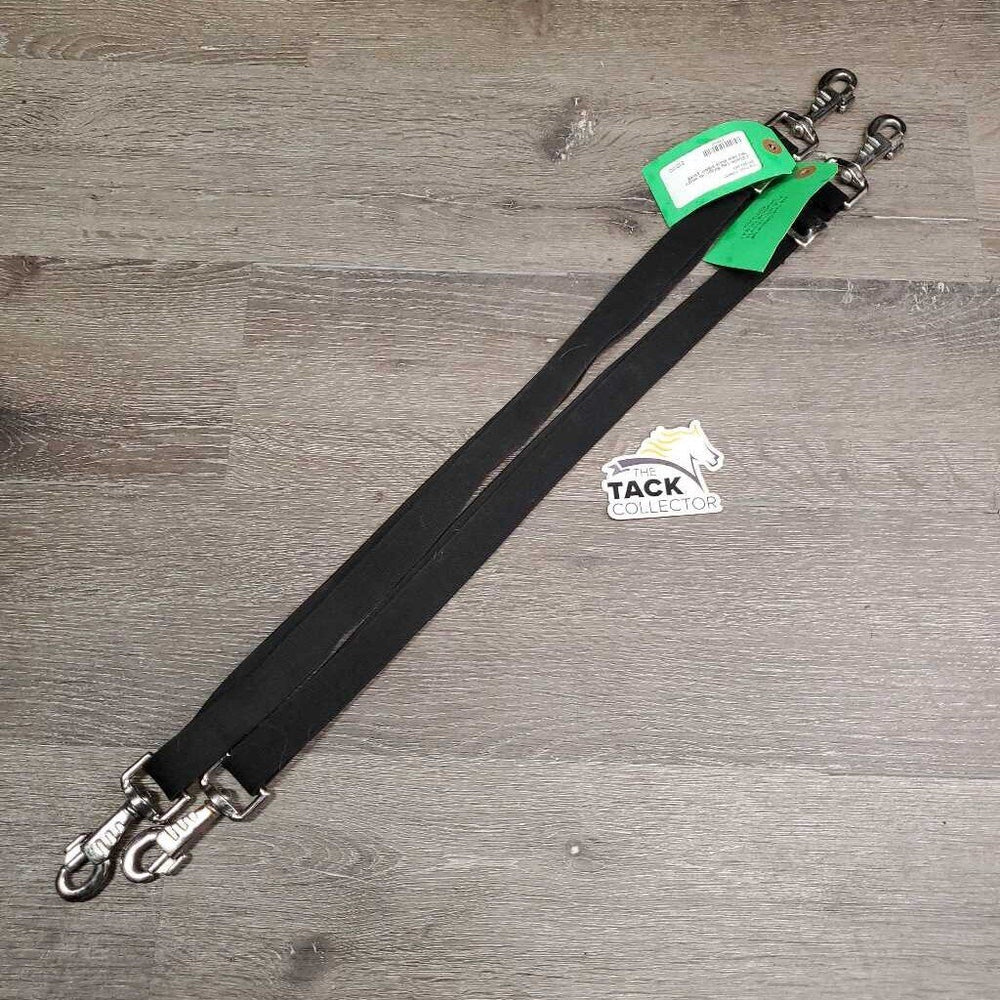 2 Elastic Leg Straps, 4x snaps *like new