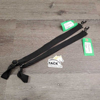 Pr Hvy Elastic Leg Straps, 2x lopps, 2x snaps *like new
