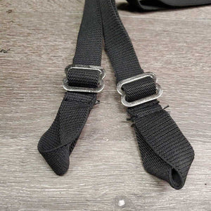 Pr Hvy Elastic Leg Straps, 2x lopps, 2x snaps *like new
