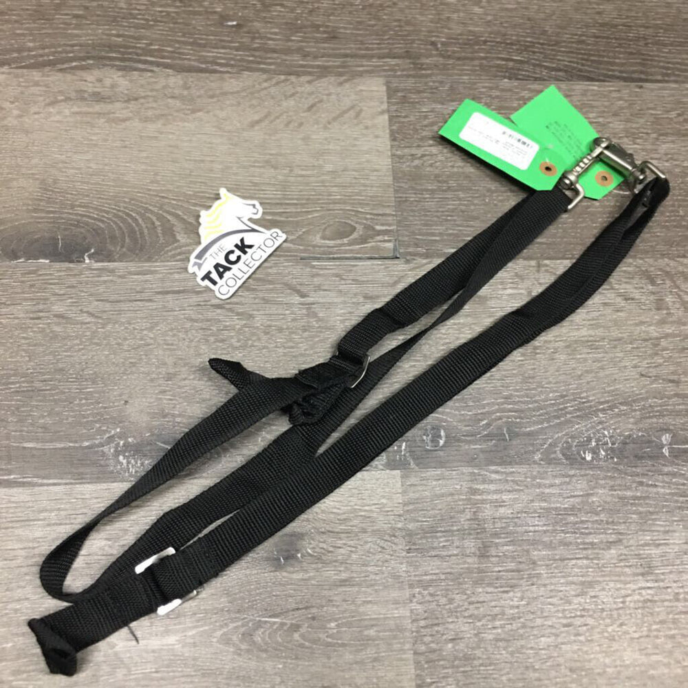 Pr Nylon Web Leg Straps, 2 snaps, 2 loops *like new, mnr loose threads