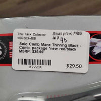 Mane Thinning Blade - Comb, package *new
