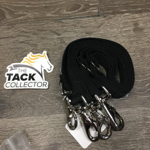 2 Stretchy Elastic Leg Straps, bag *new