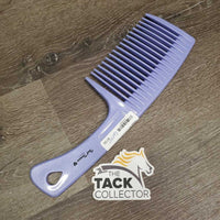 Thick Hvy Duty Plastic Mane Comb, Handle *like new
