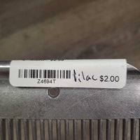Wide Aluminum Mane Comb *vgc, clean, scratches, mnr residue
