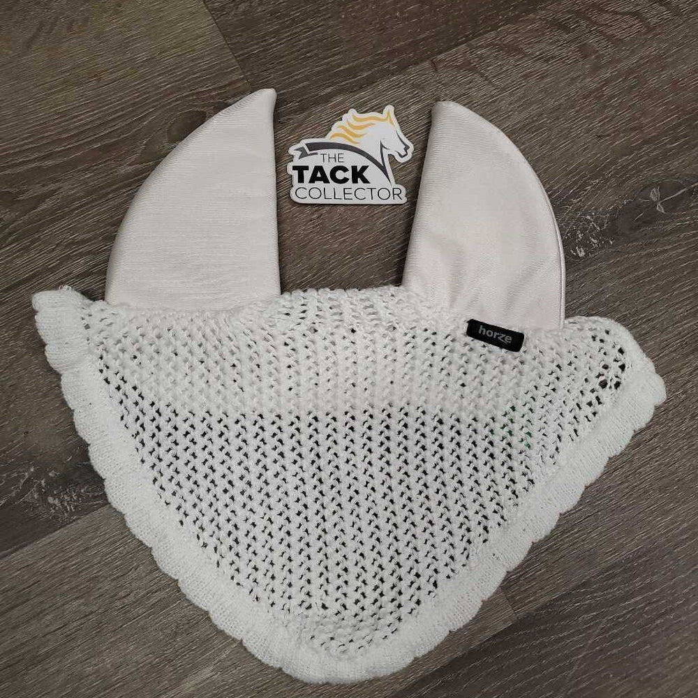 Light Crochet Fly Veil Ear Bonnet, Soundproof Ears *xc