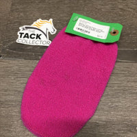 Woven Plastic Loofah Style Bathing Mitt *like new, clean, mnr hair
