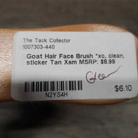 Goat Hair Face Brush *xc, clean, sticker
