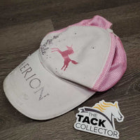 Ball Cap "Live Love Ride" *vgc, mnr stains, discolored inner brim & scrapes