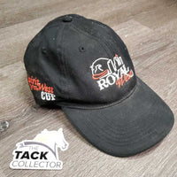 Ball Cap, "Royal West, Oct 2014" *gc, faded, lint, v.dusty, dirty inside brim
