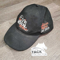 Ball Cap, "Royal West, Oct 2014" *gc, faded, lint, v.dusty, dirty inside brim