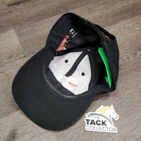 Ball Cap, "Royal West, Oct 2014" *gc, faded, lint, v.dusty, dirty inside brim
