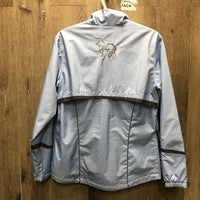 Light Jacket, Mesh Lining, 1/2 Zipper, Pull On *vgc, mnr wpf
