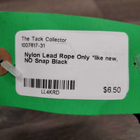 Nylon Lead Rope Only *like new, NO Snap