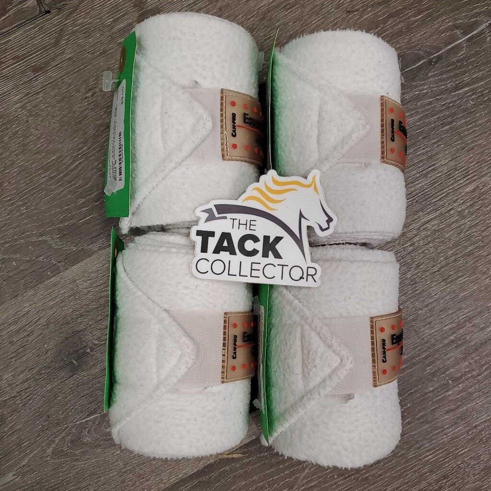 4 Fleece Polos, bag *gc/fair, clean, v.clumpy, dingy, older