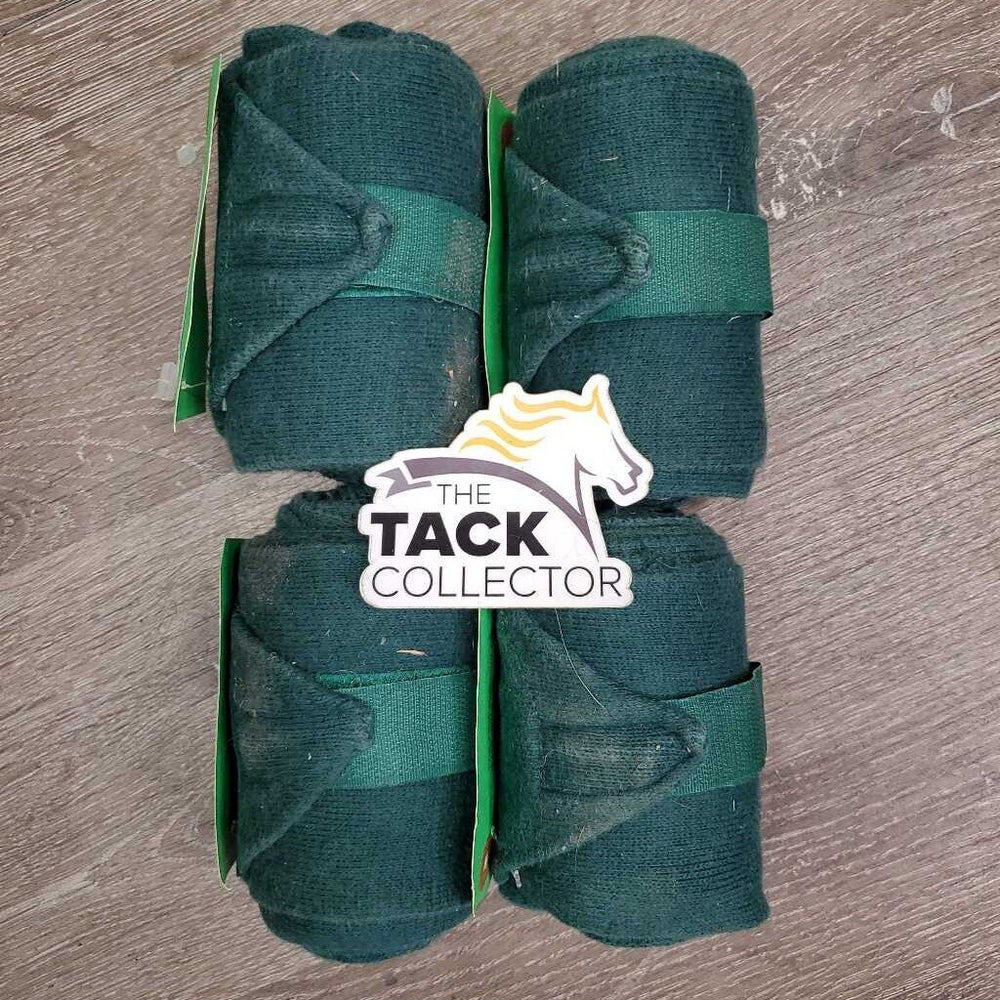 4 Stretchy Cotton Leg Wraps *gc, mnr faded, rubs, & hair, older