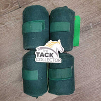 4 Stretchy Cotton Leg Wraps *gc, mnr faded, rubs, & hair, older