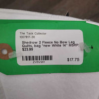 2 Fleece No Bow Leg Quilts, bag *new
