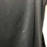 LS Sun Shirt, 1/4 Zip Up, Mesh Sleeves "Gem Equestrian" *gc, dingy, mnr stains
