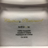 SS Show Shirt, 1/4 Button Up, snap collar *gc, older, snags, runs, peeled logos, pits