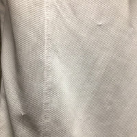 SS Show Shirt, 1/4 Button Up, snap collar *gc, older, snags, runs, peeled logos, pits