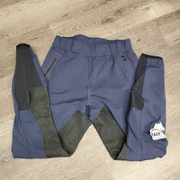 High Waist Full Seat Riding Tight Breeches, Pull On *vgc, seam rubs, mnr faded, seat: dry & mnr curled edges
